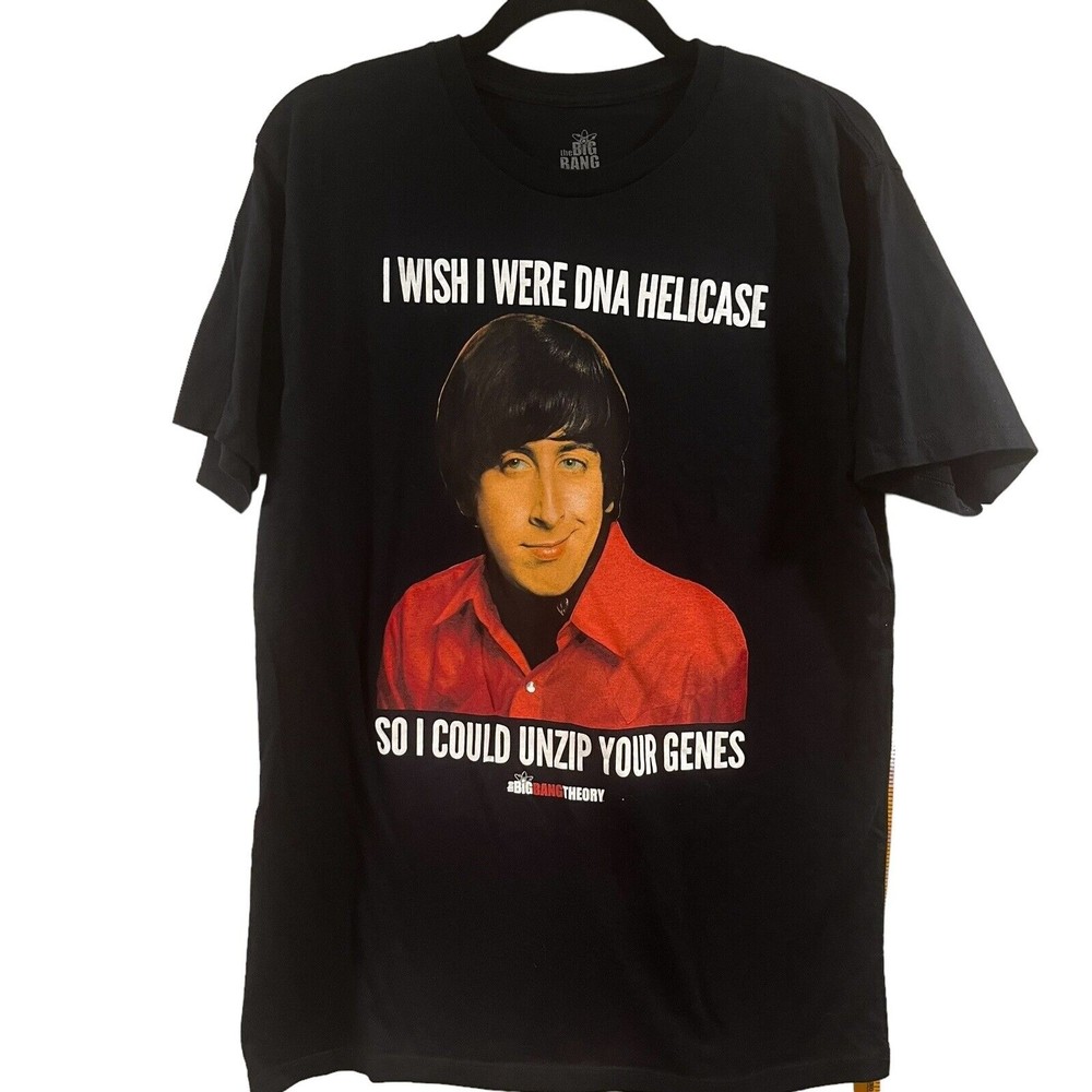 RARE HTF The Big Bang Theory Howard Wolowitz T Shirt Size L